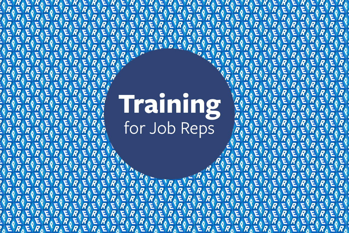 Job Rep training-new Delegates Portal