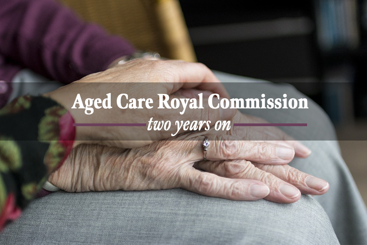 Aged care royal commission anniversary: progress on wages and staffing levels