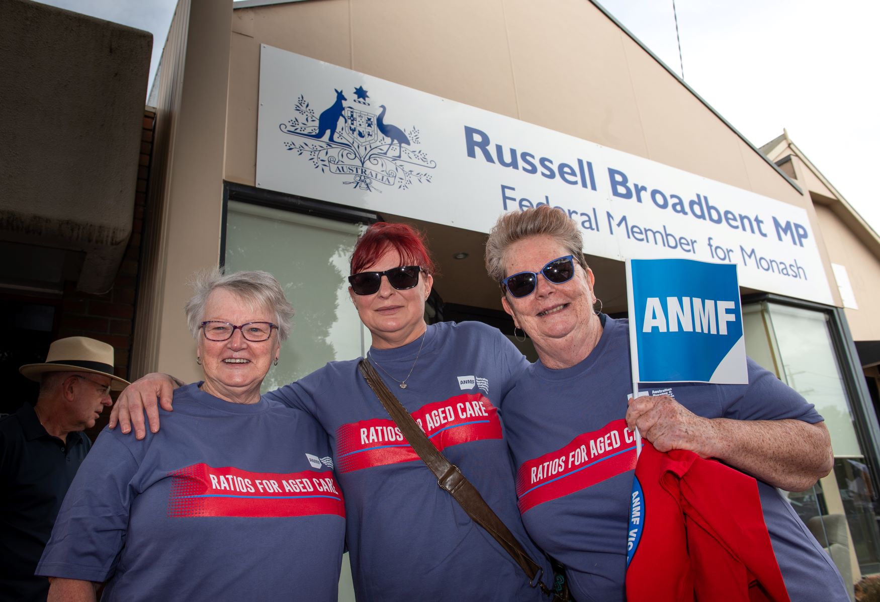 It is a year since ANMF members held community ‘fix aged care’ rallies on the first anniversary of the release of the aged care royal commission final report and recommendations. Photo Penny Stephens