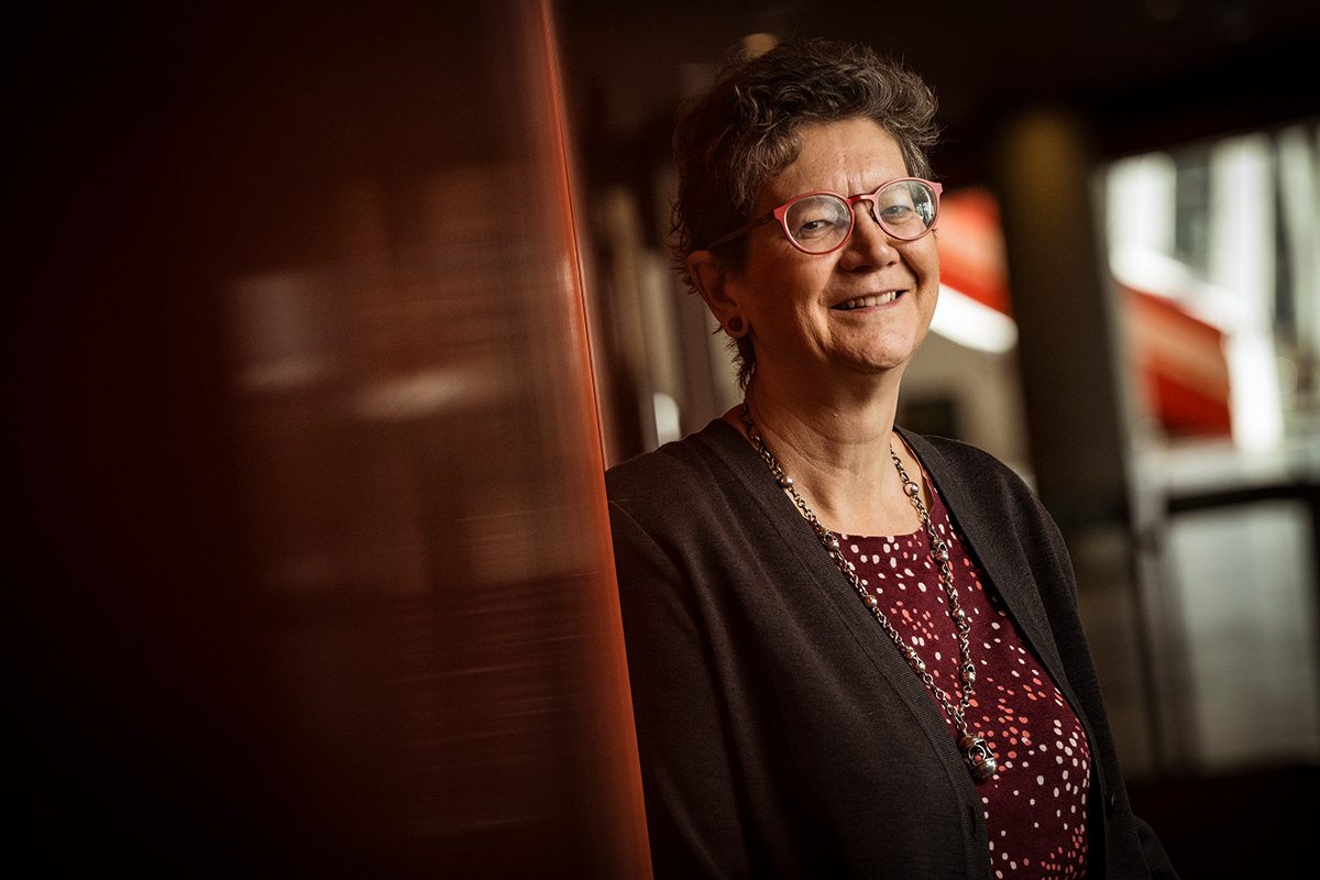 Associate Professor Caroline Johnson, photo Christopher Hopkins