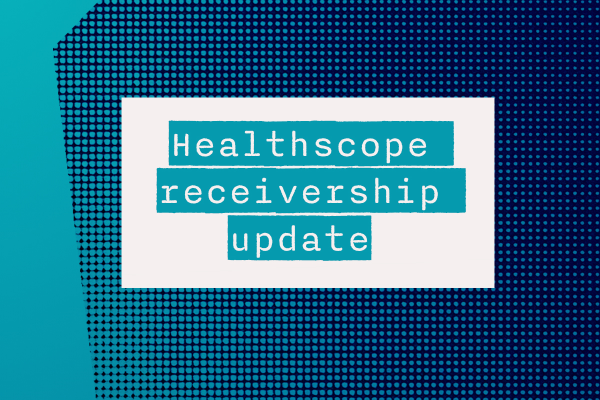 ANMF is working to ensure the secure future of all Healthscope nurses and midwives