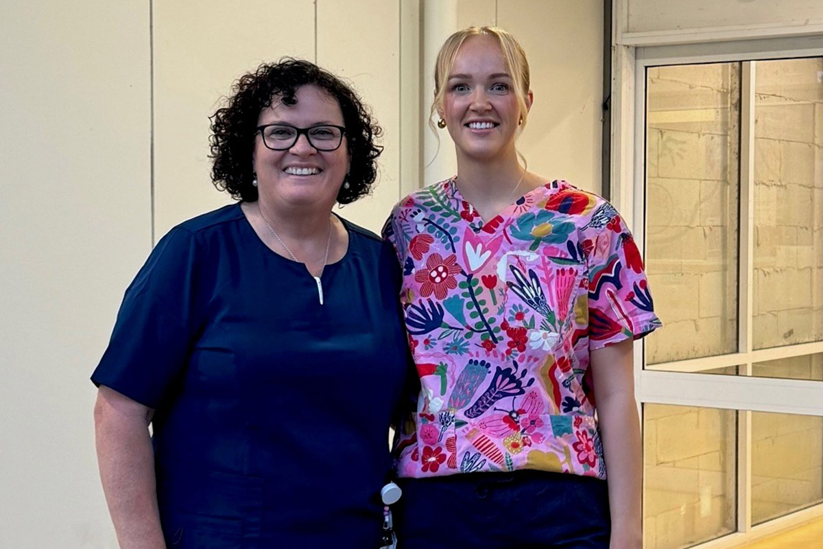 Marita Wilson and Jessica Adams, 2025 co-HSRS of the Year. Photo: supplied