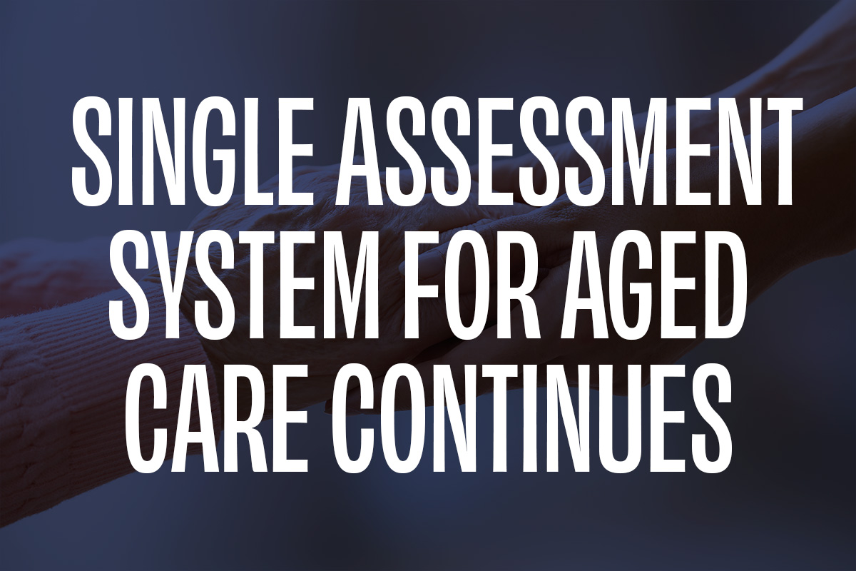 Single assessment system for aged care