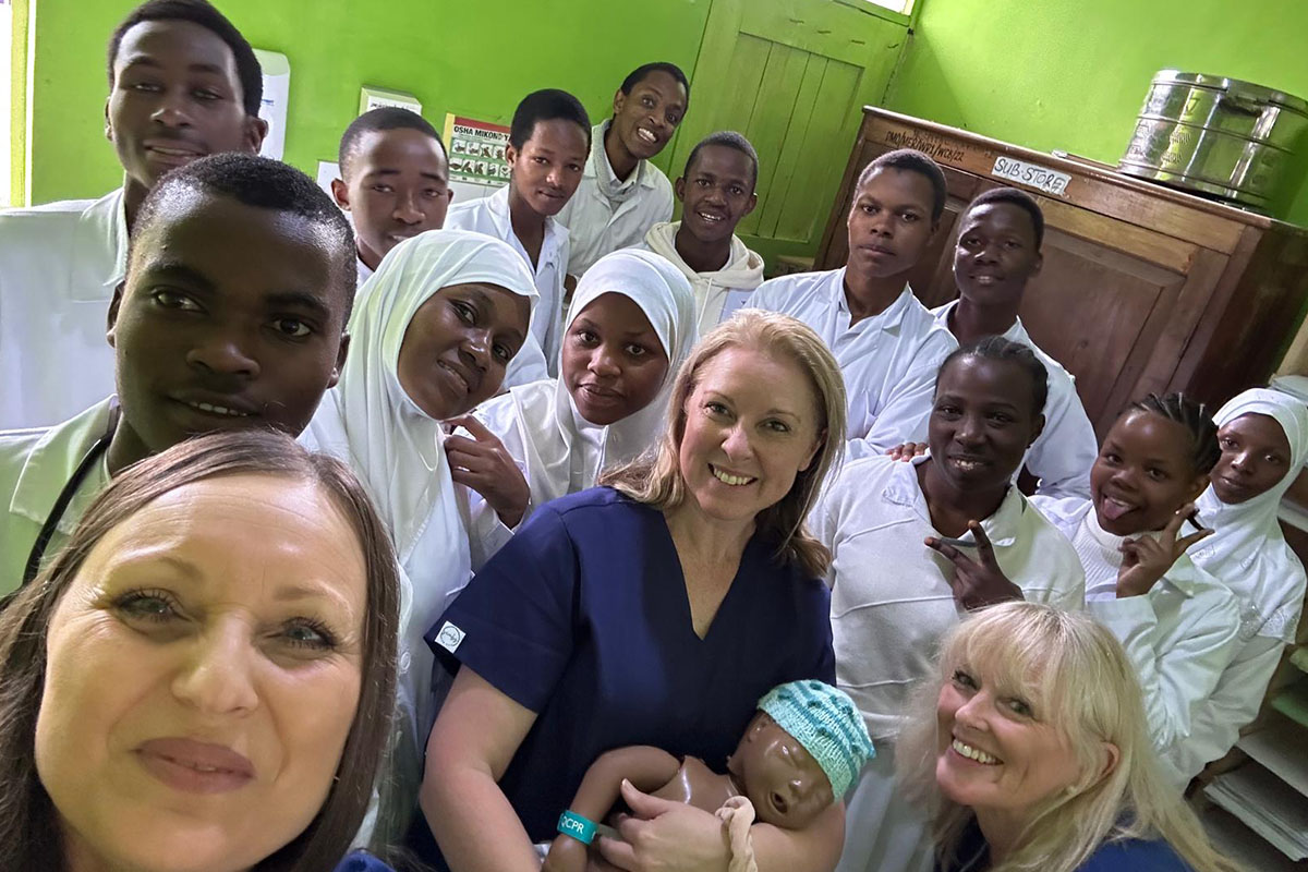 Midwife Christine Murphy on volunteering in Tanzania
