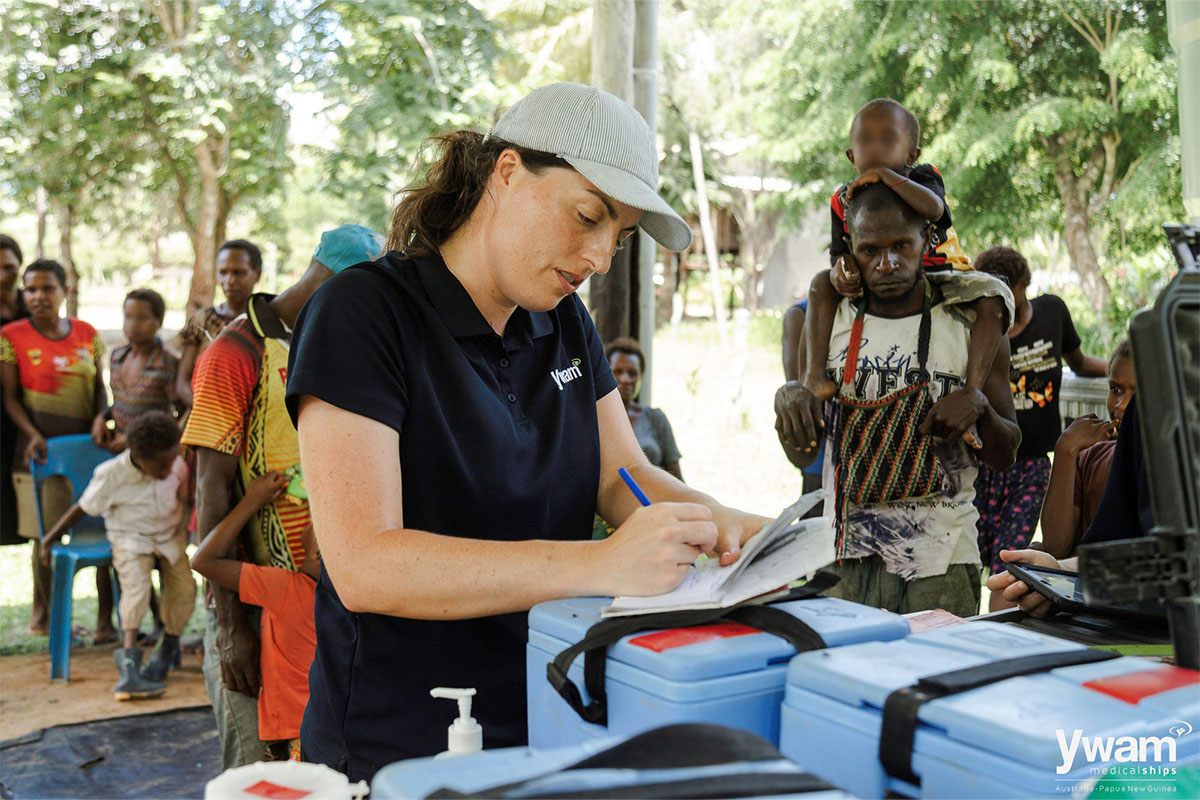 Emma Turner in PNG. Photo: YWAM/supplied