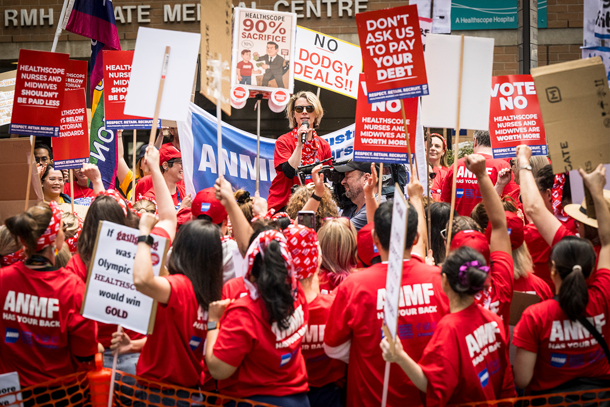 Healthscope members reject their employer’s offer