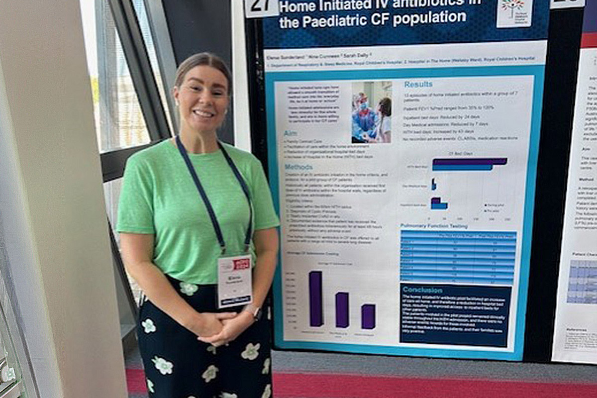 Meet cystic fibrosis nurse Elena Sunderland