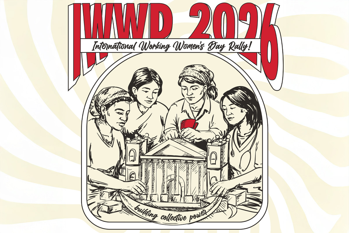 Join ANMF for the International Working Women’s Day rally