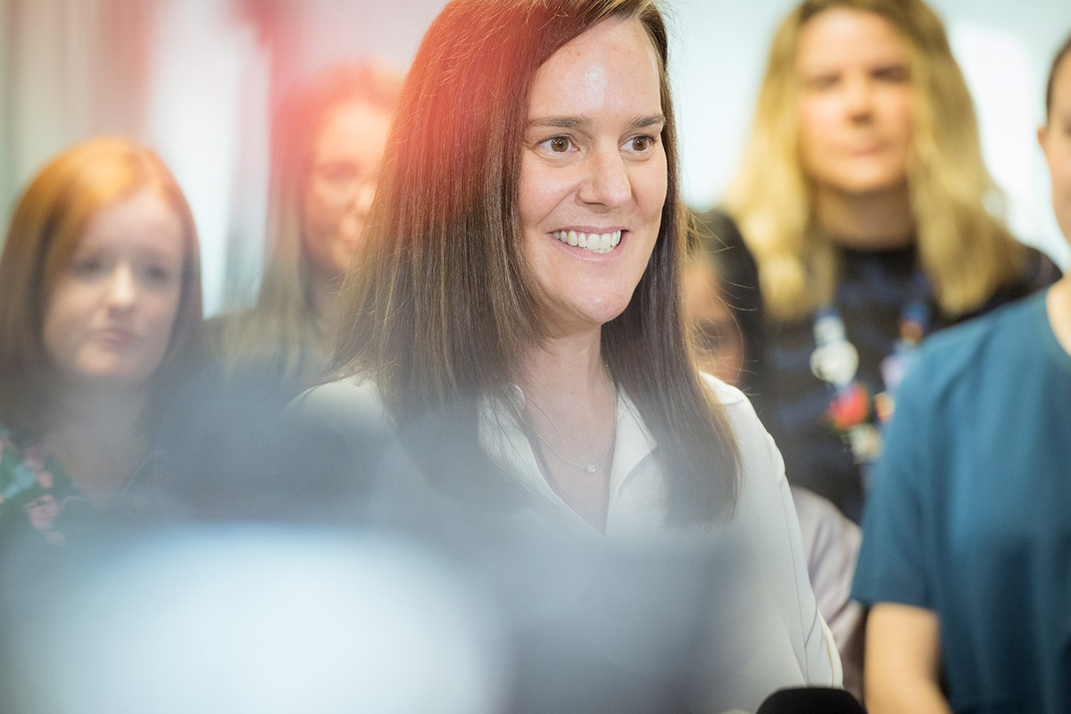 Victoria&rsquo;s first Chief Midwife Elisa McDonald. Photo: Christopher Hopkins