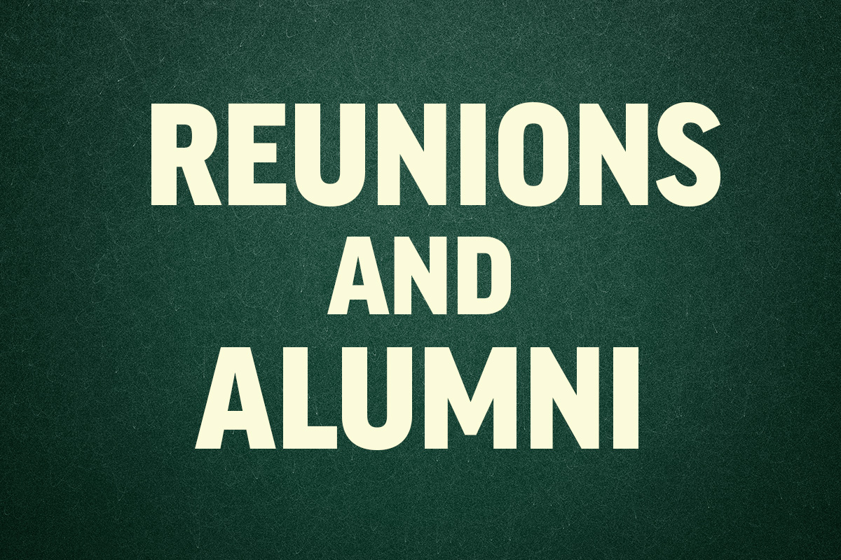 Nursing and midwifery reunions and alumni associations